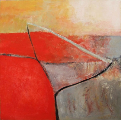 The Red Sea, 80x80cm, 2009