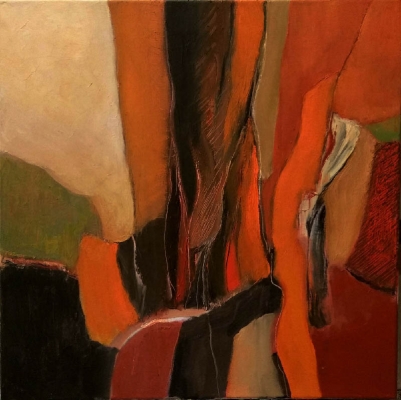 Herbsttöne, 50x50cm, 2014