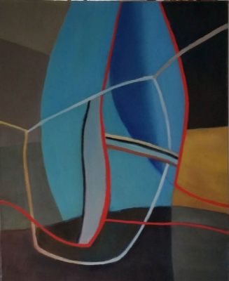 In der Nacht, 61x50cm, 2004