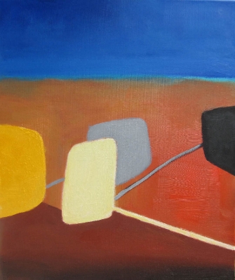 Strandkörbe 1, 55x46cm, 2009