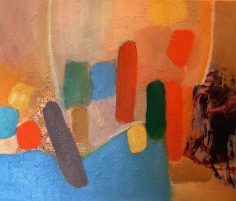 Frühlingserwachen, 46x55cm, 2011