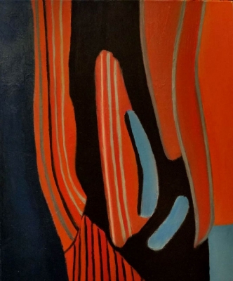 Saitenspiel, 55x46cm,   2013