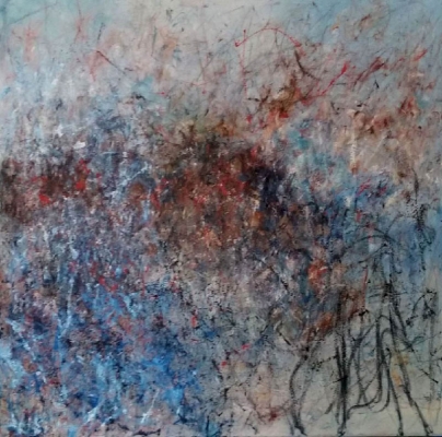 Zarter Tanz, 70x70cm, 2007/2012