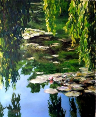 Giverny 1, 73x60cm, 1994