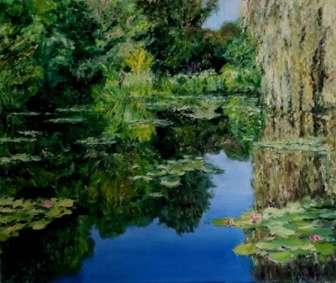 Giverny 5, 46x55cm, 1994