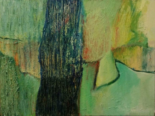 Am Strand 1, 46x61cm,  2014