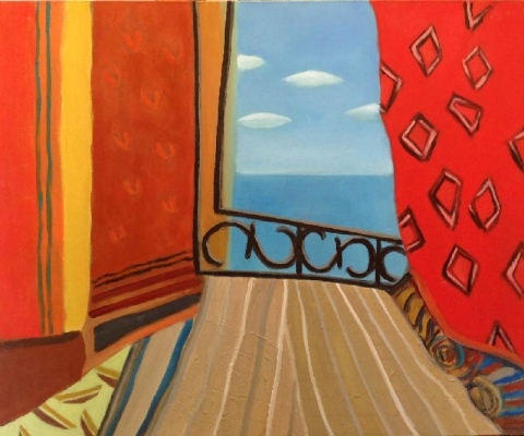 Brauner Boden, 50x61cm, 2003