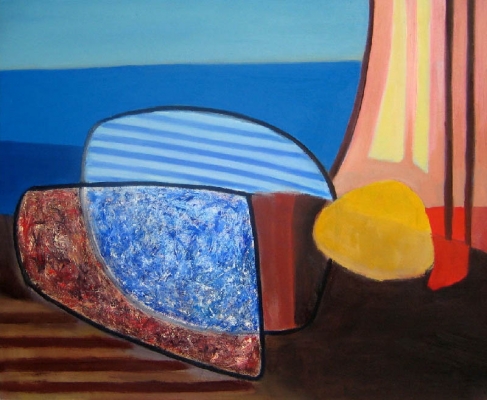 Stilleben am Meer, 60x73cm, 2005