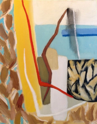 Der Ausblick, 50x40cm, 2006