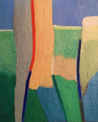 In der Nähe Meer, 55x45cm, 2012