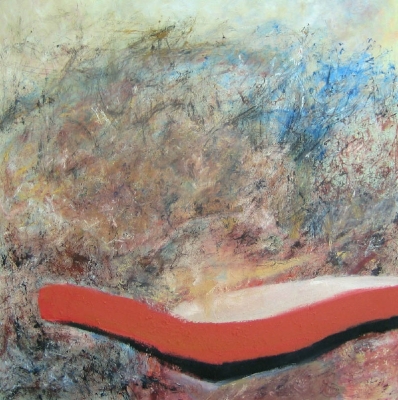 Der Kuss, 70x70cm, 2005