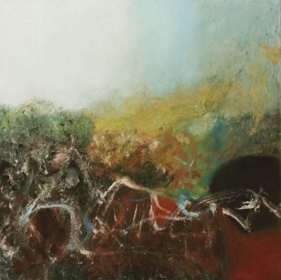 Brandung, 60x60cm, 2013