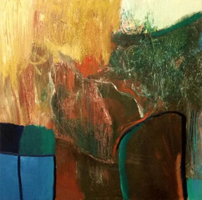 Herbstfarben, 70x70cm, 2014