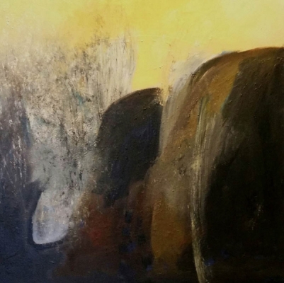 Schlucht, 70x70cm, 2012