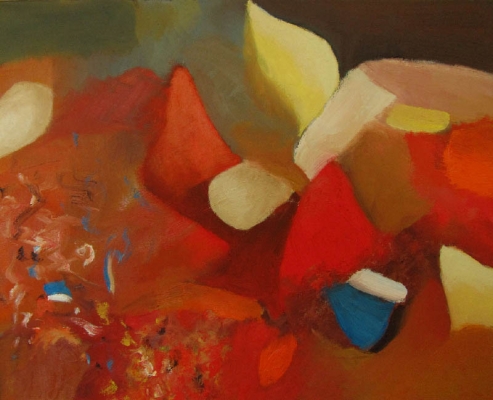 Blütentanz, 40x50cm, 2011