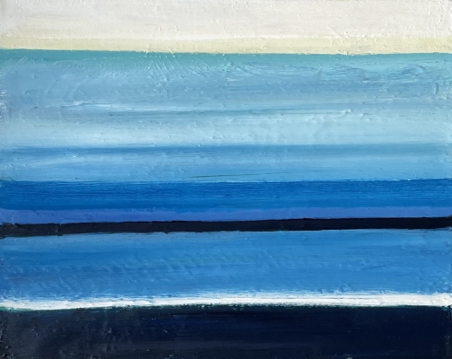 Am Quai, 40x50cm, 2024