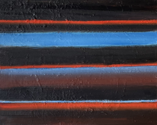 Am Wasser, 40x50cm, 2024