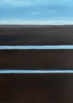 Blick in die Ferne, 80x60cm, 2024