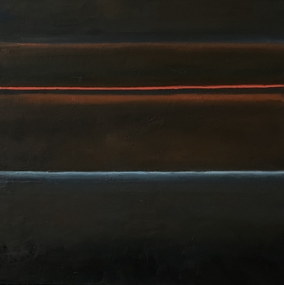 Dämmerung, 70x70cm, 2023