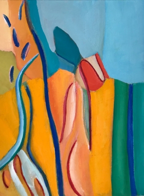 Der Korallenfisch, 61x46cm, 2017