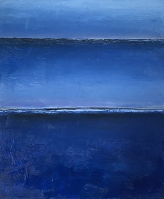 Die grosse Welle, 65x54cm, 2023