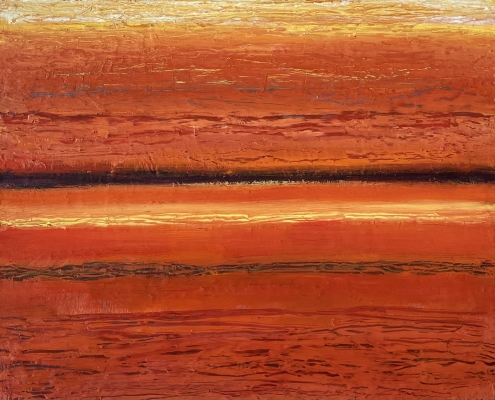 Ein Sonnenspaziergang, 40x50cm, 2024