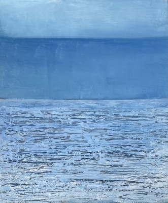 Eisschollen, 65x54cm, 2024