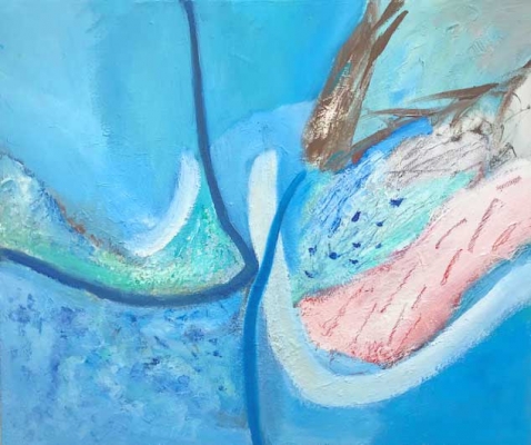 Flieg Vogel, flieg, 46x55cm, 2018