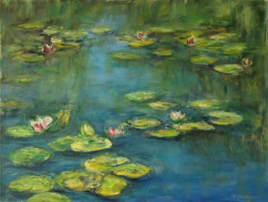 Giverny 8, 46x61cm, 1993