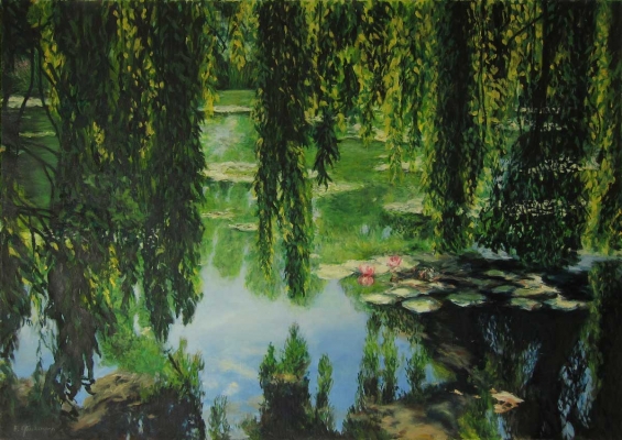 Giverny 9, 65x92cm, 1995