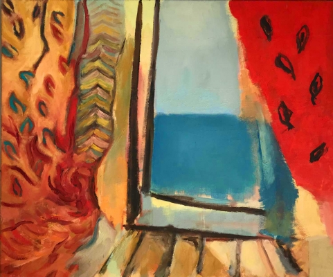 In der Ferne Meer, 46x55cm, 2003