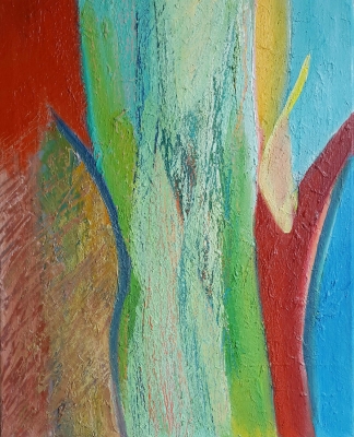 Knospentorso, 50x40cm, 2017