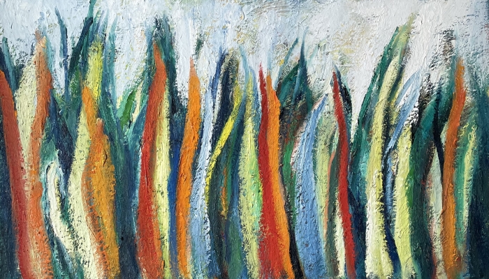 Krokuse, 50x85cm, 2022