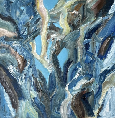 Lichtblick, 60x60cm, 2020