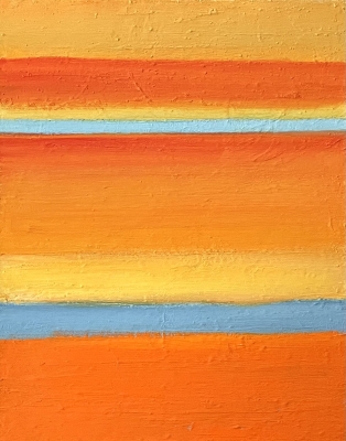 Mandarin 2, 50x40cm, 2023