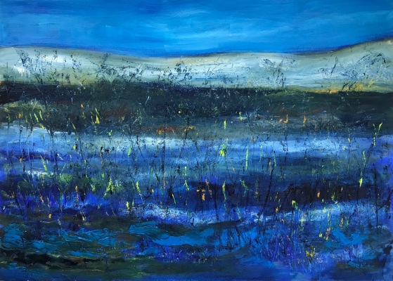 Nachthimmel, 50x70cm, 2019