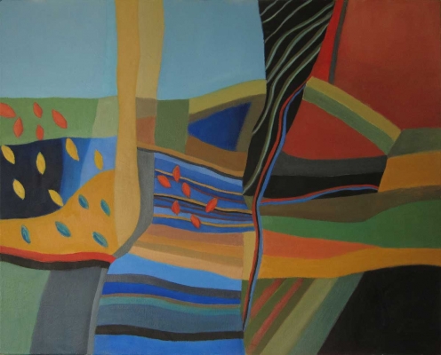 Perlenvorhang, 65x81cm, 2003