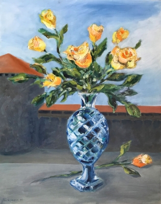 Rosen sprechen, 50x40cm, 1988