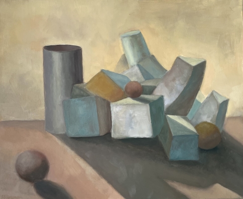 Schattenspiele, 38x46cm, 2000