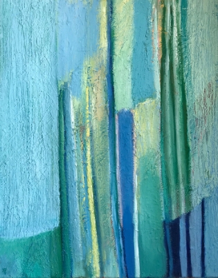 Schleier, 50x40cm, 2017