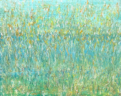 Sommertag, 38x46cm, 2022