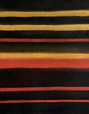 Sonnenuntergang, 73x60cm, 2024