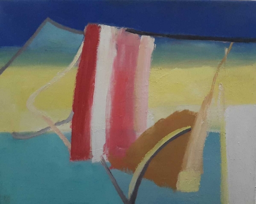 Strandkörbe Abstrakt 40x50cm, 2009