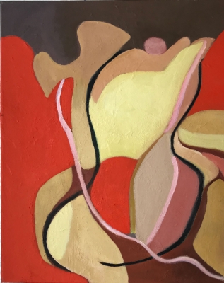 Tanz,  50x40cm, 2016