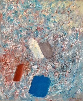 Vier Farben, 46x38cm, 2008