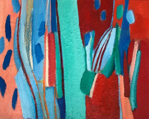 Beim Bach, 40x50cm, 2018