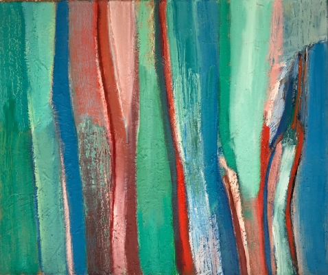 Wasserfälle, 46x55cm, 2018