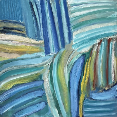 Spuren, 60x60cm, 2020